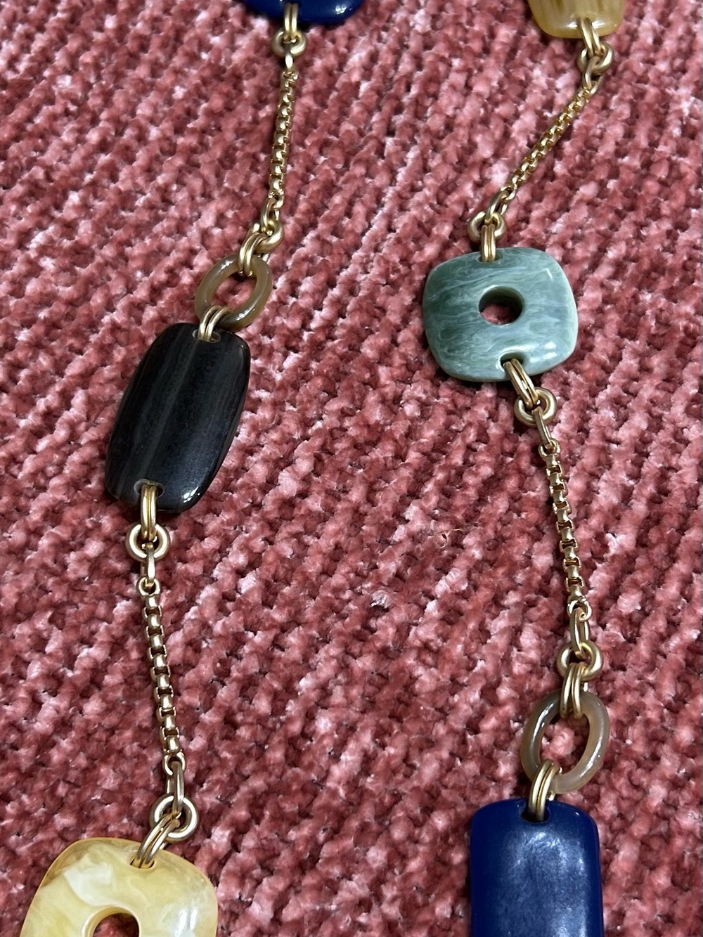 Chico's Gold-Tone Station Necklace